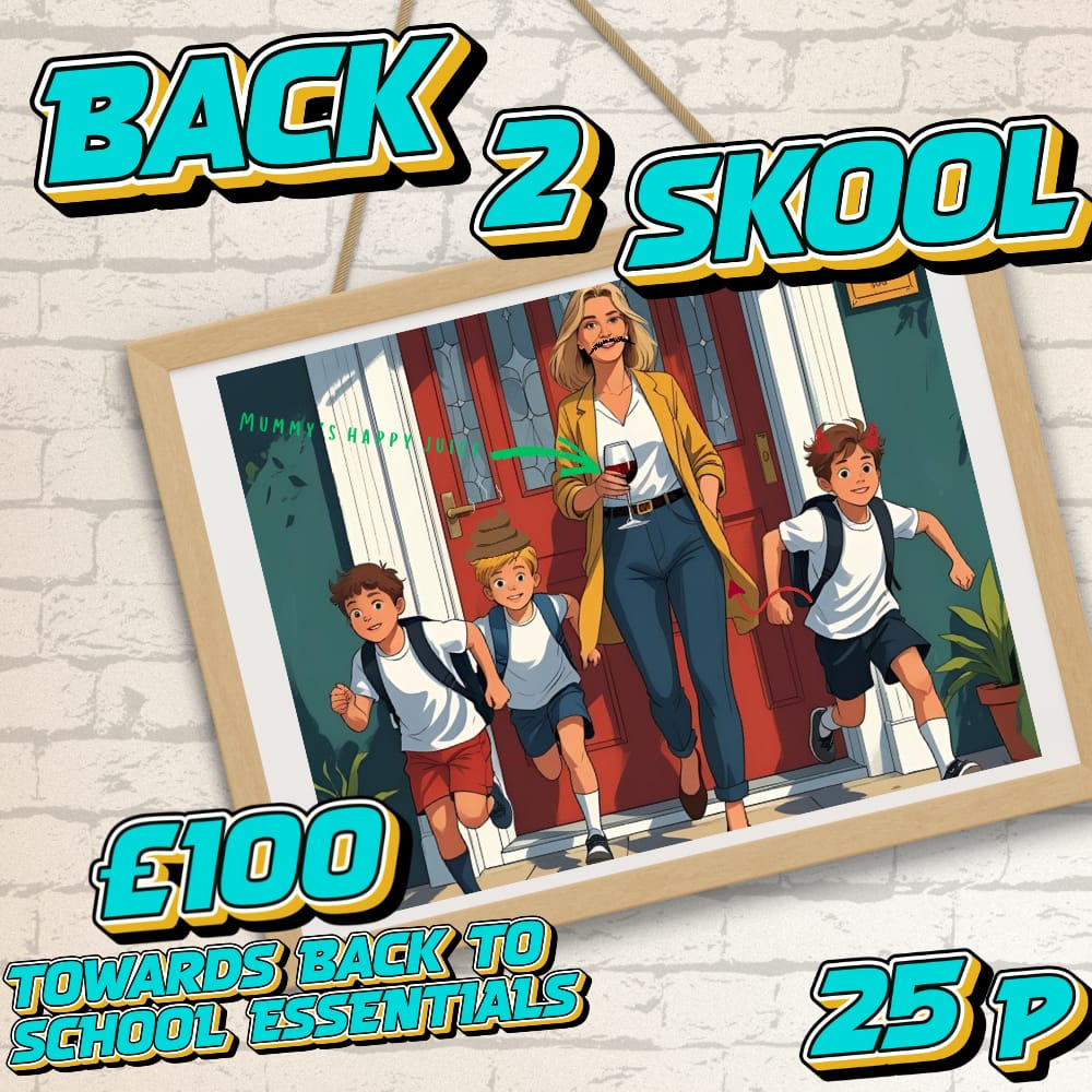 £100 BACK 2 SKOOL – ONLY 25P