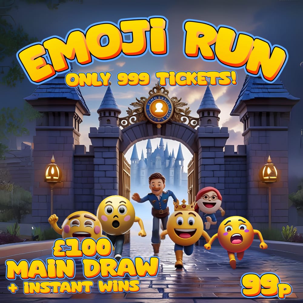 EMOJI RUN – £100 MAIN PRIZE