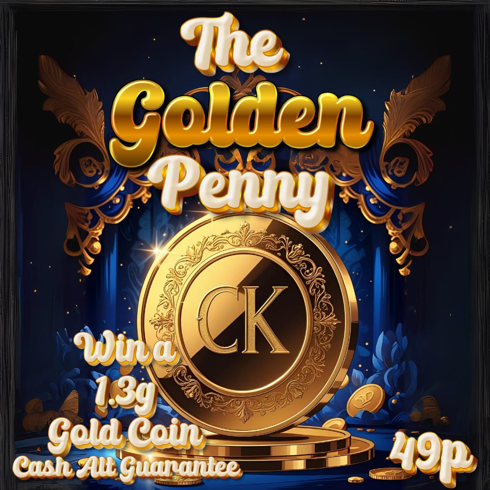 THE GOLDEN PENNY – 1.3G GOLD COIN